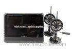 AV recording 4 Ch Wireless Outdoor Security Camera System With DVR And full color LCD Monitor