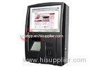 Bank Credit Card Kiosk / Wall Mounted Kiosk Wtih ID NFC Card Reader
