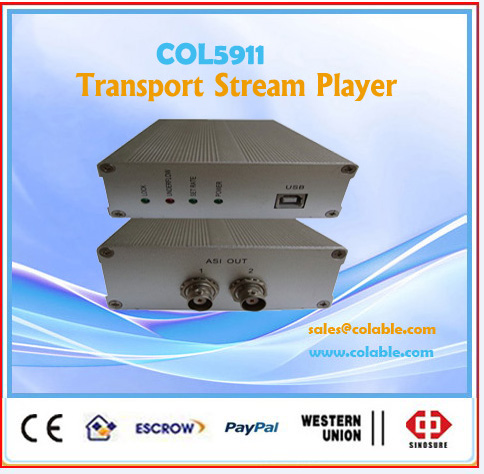 digital tv headend USB MPEG2 DVB transport stream player TS player USB TS player