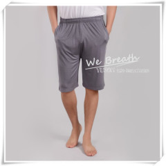 Apparel & Fashion Pants & Shorts Men's Bamboo Fiber Anti-UV Breathable Super Soft Beach Half Pant Summer Lounge Pants