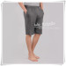 Apparel & Fashion Pants & Shorts Men's Bamboo Fiber Anti-UV Breathable Super Soft Beach Half Pant Summer Lounge Pants