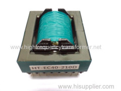 EI EP EE EC type high frequency transformer in ferrite core by factory PCB mount