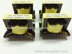 EI EP EE EC type high frequency transformer in ferrite core by factory PCB mount