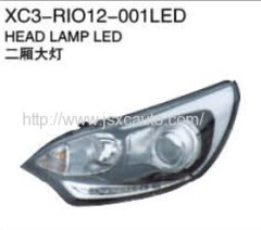 Xiecheng Replacement for RIO 12 hatchback Head lamp