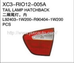 Xiecheng Replacement for RIO 12 hatchback Tail lamp
