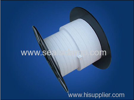 PTFE gland packing without oil