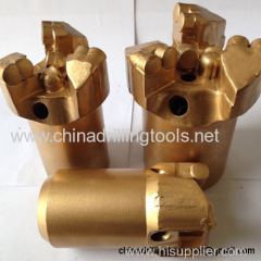 3 wings PDC concave drill bit