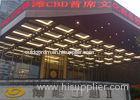 Outdoor Full Color LED Glass Screen / Glass Wall Display Screen With RoHs
