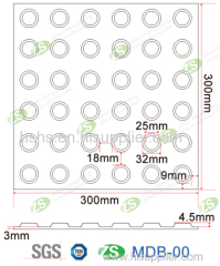 pvc/tpu tactile tiles for blind people blind strips stainless steel blind nails