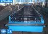 18 Rows Step Roof Tile Roll Forming Machine With Hydraulic Pressing