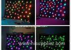 SMD RGB Tricolor Flexible LED Display , Disco / Concert Indoor LED Curtain Backdrop