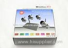 Indoor 4 Camera Wireless DVR Security System , Home DVR Security System
