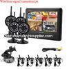 4 CH Quad picture Wireless CCTV DVR System , Video DVR Security Systems