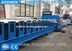 Colored Steel Double Layer Roof Panel Roll Forming Equipment Hydraulic Cutting