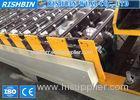 7.5 KW Color Steel Eaves Trim Roof Panel Roll Forming Machine Chain Transmission