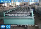 Automatical 45 Forge Steel Roof Tile Roll Forming Machine with Post Cutting
