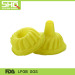 Foldable silicone molds for microwave cake