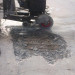 concrete driveway large potholes repair