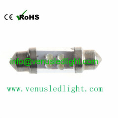 High quality 36mm 6 White LED Car Interior Dome Festoon Reading Light Bulb DHL free shipping
