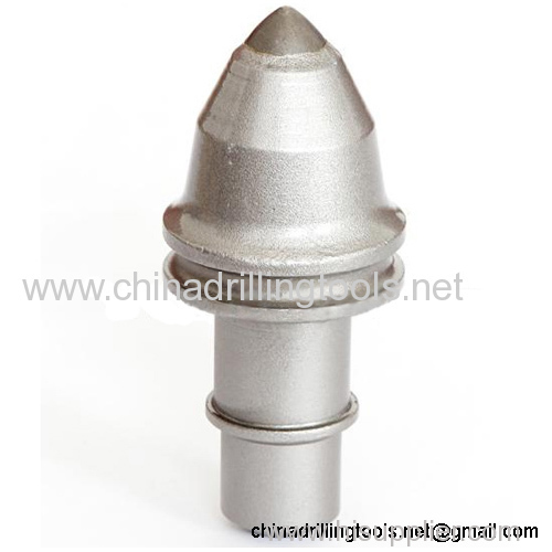 round shank conical carbide tipped pick cutter