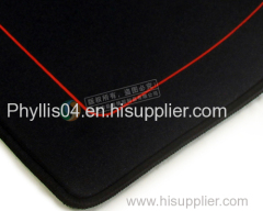 wholesales customized mouse pad with stitching/waterproof mouse pad