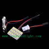 Pure White 18 SMD 5630 LED Panel Car Auto T10 BA9S Festoon Dome Interior Light Bulb Lamp DC12V 3 Adapters