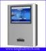 Space-saving design wallmount kiosk with thermal receipt printer,TFT LCD display
