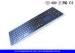 Dust-proof IP65 Industrial Keyboard With Touchpad Stainless Steel With 103 Keys