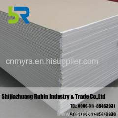 Standard gypsum board with 9.5mm in thickness
