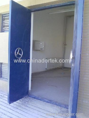 single swing steel blast resistant doors