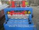 Steel Tile Roll Forming Machine 18 Groups Rollers / Hydraulic Control System for Fencing