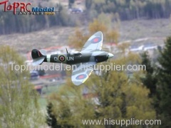 Toprcmodel ARF Giant scale warbird full composite Spitfire 35CC 81