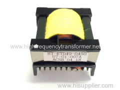 etd small electrical switch mode transformerETD44 horizontal etd power transformer