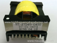 etd small electrical switch mode transformerETD44 horizontal etd power transformer