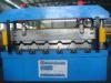 Power 5.5kw Roof Panel Tile Roll Forming Machine With Pull broach With Slitting Line