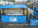 Wall Panel Roll Forming Machine With Touch Screen PLC Control System For Construction