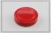 hair wax aluminum screw cap with with PE foam liner , red color custom bottle caps