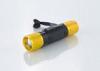 Zoomable small led flashlight for hiking , powerful led flashlight With Metal Clip