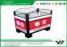 Customized Supermarket Accessories Promotion Tables Chrome Coated