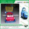 Mini Children Supermarket Shopping Trolley With Safety Belt / Store shopping cart