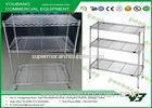 Shoes Shop , Retail Slipper Wire Shoe Rack metal wire shelf Light Duty