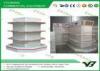 Retail store display shelves , Supermarket Display Shelving with Shelf Top Cover for Commodity