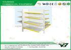 Multifunction Wire mesh gondola store shelving , metal shoe rack for display