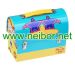 metal treasure chest tin handle box small tool box jewelry box