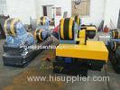 Yellow Self-Aligning Pipe Turning Rolls , 3KW Motor Drive Rubber Wheel