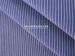 Organic Cotton Yarn Dyed Fabric, Plain Weave Blue White Stripe Shirt Cloth Material