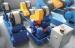 Adjustable Self Aligning Rotators For 60T Pipe Welding , Steel And Rubber Roller