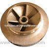 ASTM, GB,DIN,EN centrifugal pump brass impeller resin sand casting
