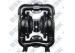 Air Driven Casting Steel Diaphragm Pump With Shut - Off Valves