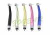 Push Style Colorful Dental Handpiece 4 Holes Contra Angle Handpiece